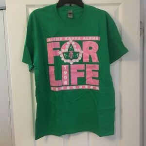 Alpha Kappa Alpha (AKA) For Life Sorority T -Shirt